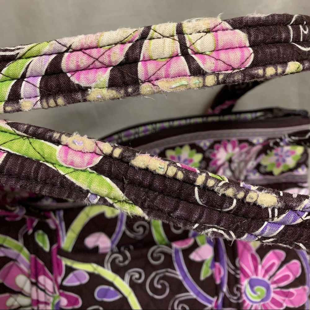 Vera Bradley Purple Punch/Totally Turq 2 Bag combo - Picture 7 of 8